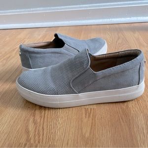 Steve Madden Giovana Gray Slip-on Sneakers
